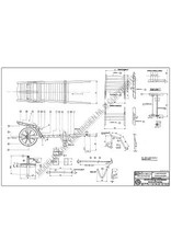 MBT Luxemburgse hooikruiwagen - Bouwtekening Schaal 1 : 8 (40.32.042)