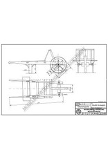 MBT Houten kruiwagen - Bouwtekening Schaal 1 : 8 (40.32.049)