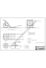 MBT Moezel-Wolff kruiwagen - Bouwtekening Schaal 1 : 8 (40.32.052)