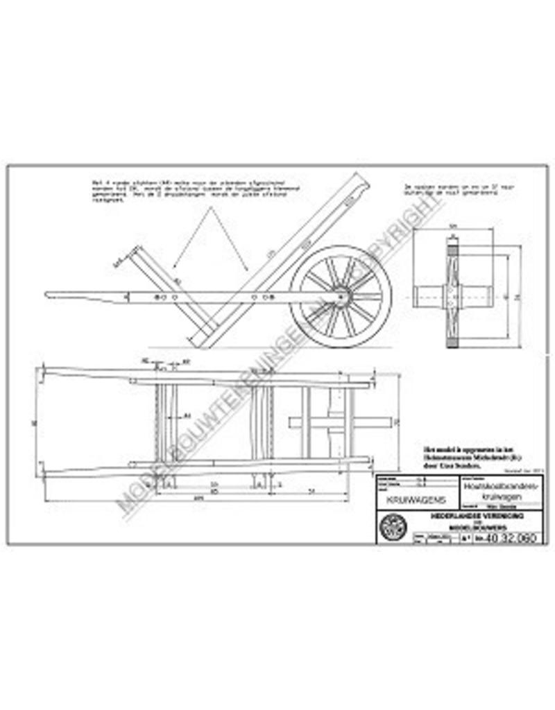 MBT Holzkruhwagen - Bauzeichnung Maßstab 1 : 8 (40.32.060)