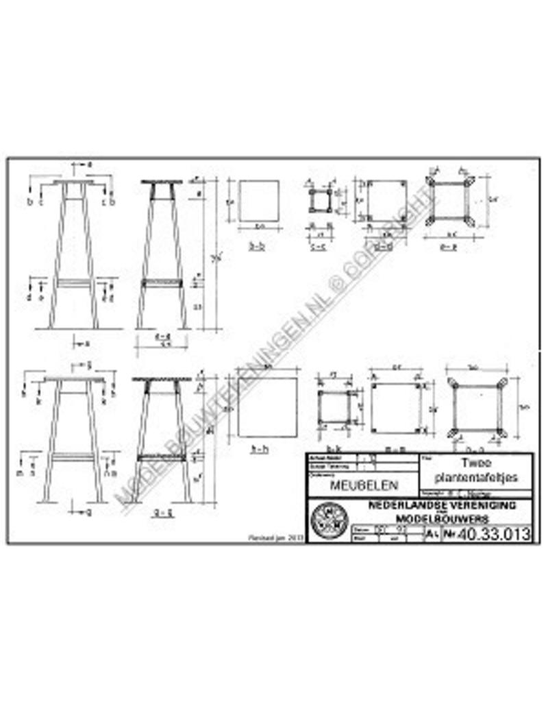 MBT 40.33.013 plantentafeltjes