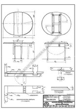 NVM 40.33.014 reconstructie Chippendale eettafel