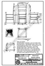 MBT 40.33.020 stoel met biezen zitting