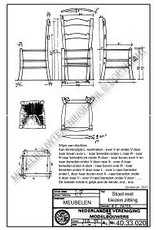 NVM 40.33.020 stoel met biezen zitting
