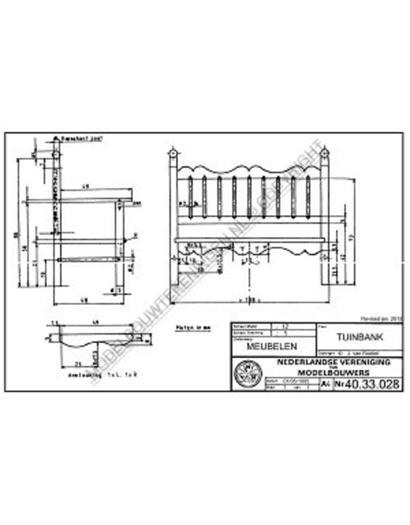 MBT 40.33.028 Gartenbank