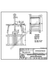 MBT Wringerbok - Bouwtekening Schaal 1 : 12 (40.33.029)