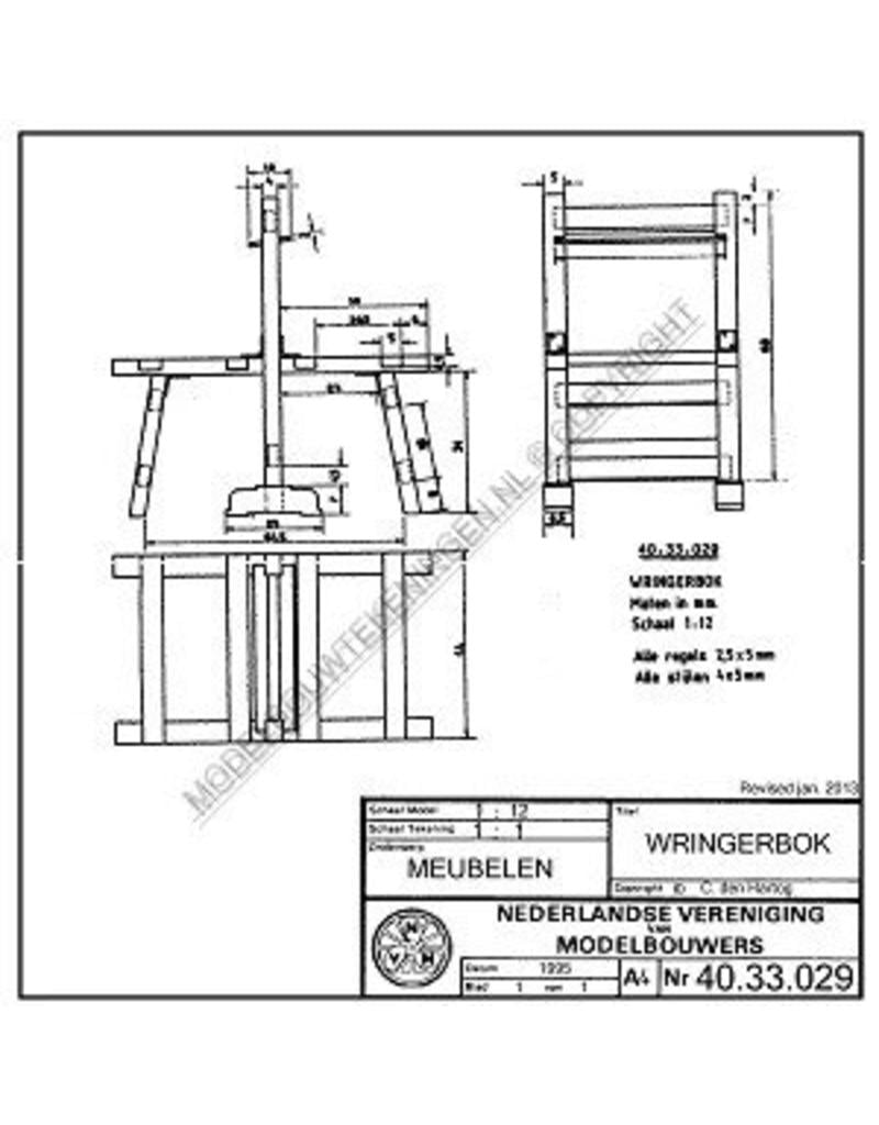MBT 40.33.029 wringerbok