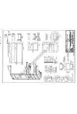 MBT gebogen kabinet, (ca 1885) - Bouwtekening Schaal 1 : 12 (40.34.007)