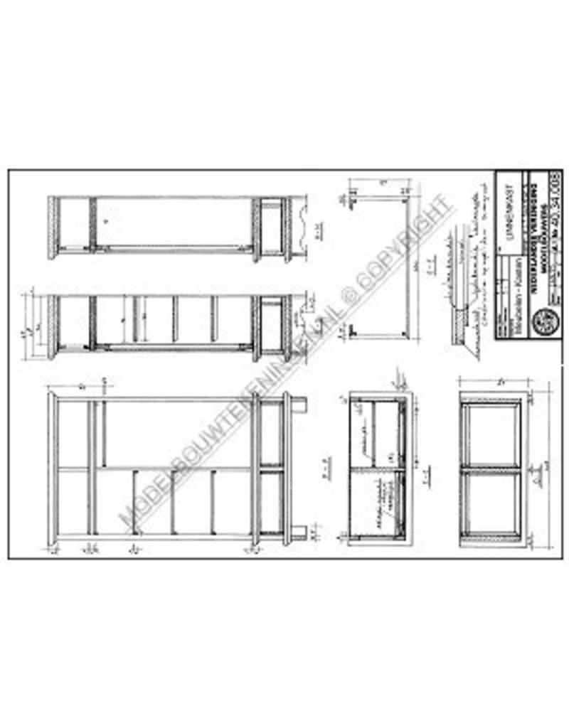 MBT Linnenkast - Bouwtekening Schaal 1 : 12 (40.34.008)