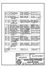 MBT Biljartkamer - Bouwtekening Schaal 1 : 12 (40.34.016)