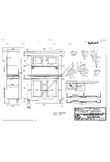 MBT Zaanse Buffetschrank - Bauzeichnung Maßstab 1 : 10 (40.34.017)