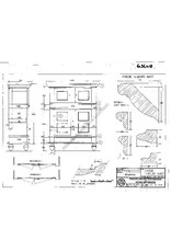 MBT Friese 4-deurs kast - Bouwtekening Schaal 1 : 10 (40.34.019)