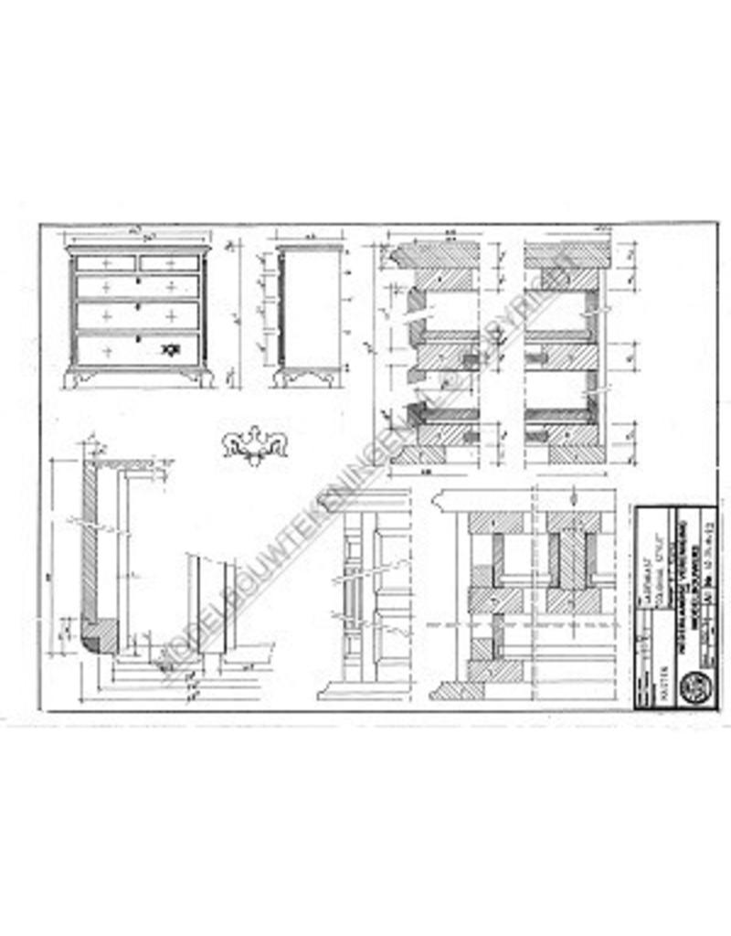 NVM 40.34.022 Kommode Kolonialstil