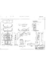 MBT Porseleinkast - Bouwtekening Schaal 1 : 12 (40.34.026)
