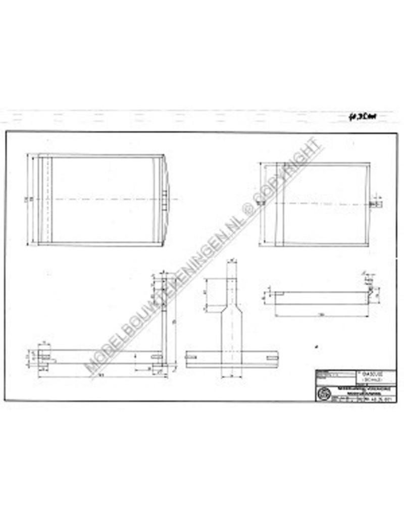 MBT Bascule - Bouwtekening Schaal 1 : 4 (40.35.001)