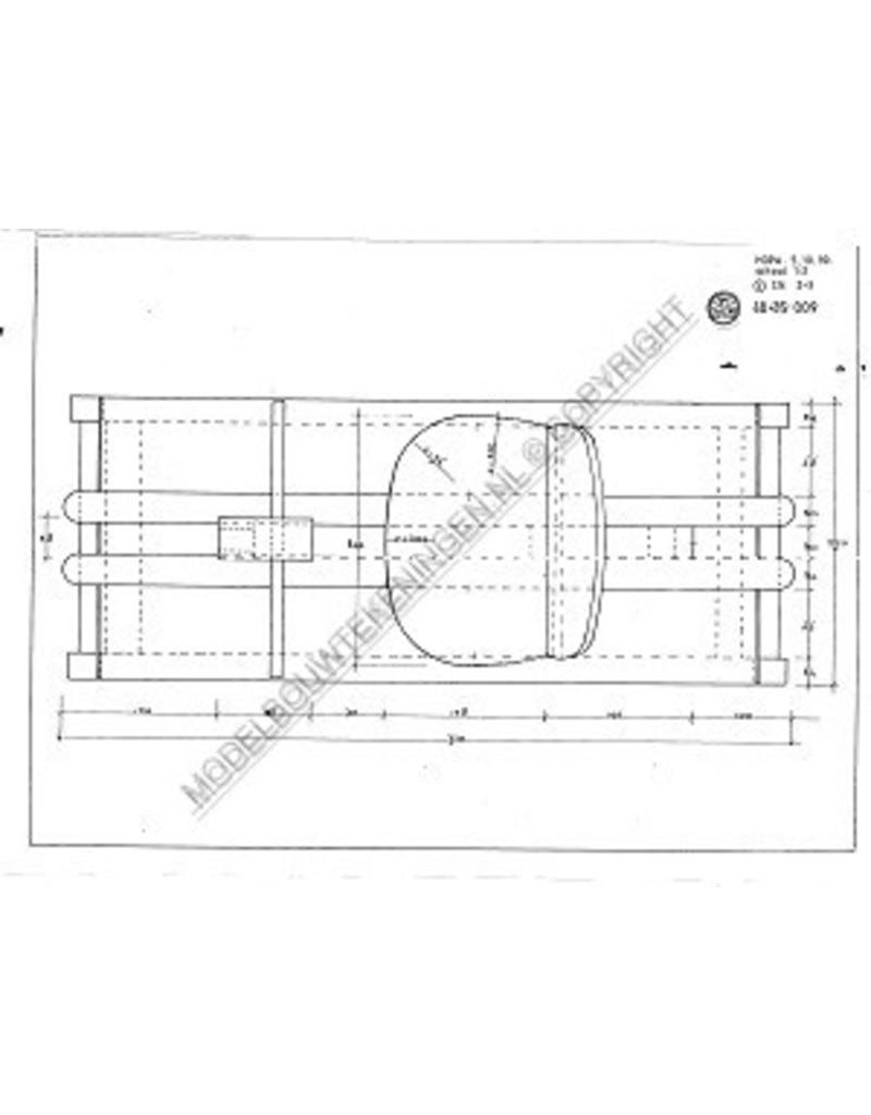 MBT Hobbelpaard - Bouwtekening Schaal 1 : 2 (40.35.009)