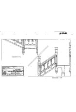 MBT Trappenhuis (1710) - Bouwtekening Schaal 1 : 12 (40.35.013)