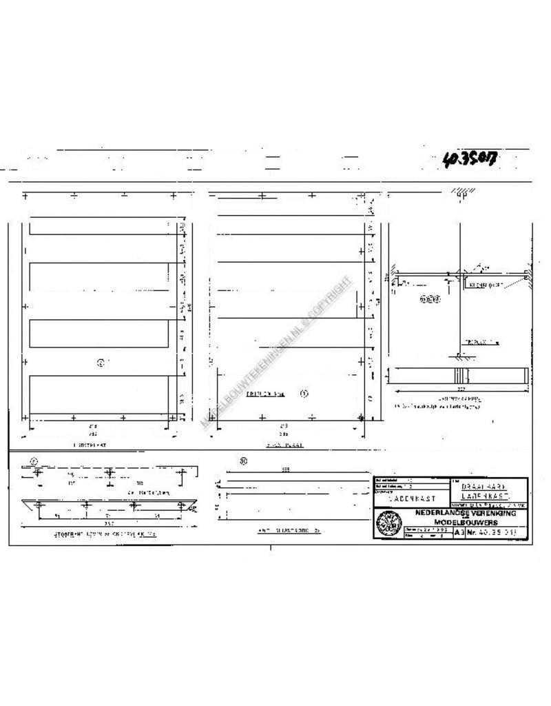 NVM 40.35.017 draagbare ladenkast