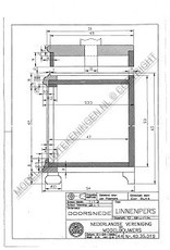 MBT Linnenpers - Bouwtekening Schaal 1 : 12 (40.35.019)