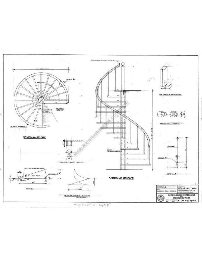 NVM 40.35.032 Open spiltrap voor poppenhuis