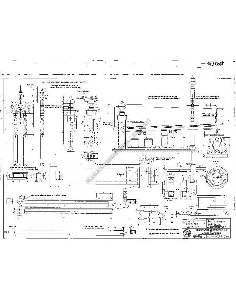 MBT Kaaspers anno 1817 - Bouwtekening Schaal 1 : 10 (40.35.038)