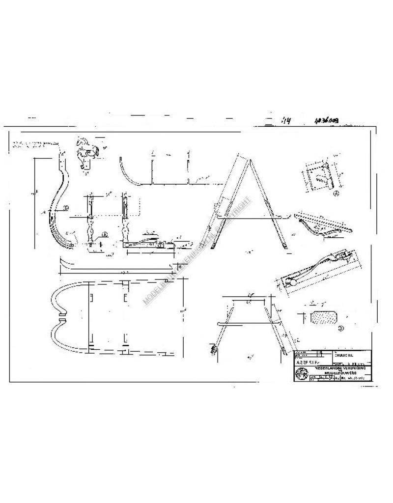 MBT Arretikker - Bouwtekening Schaal 1 : 8 (40.36.003)