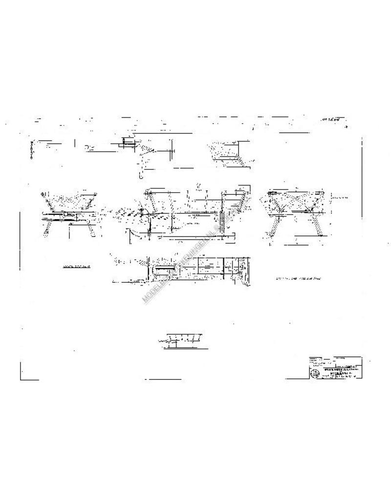 MBT Vrachtslee uit Duitsland - Bouwtekening Schaal 1 : 8 (40.36.016)