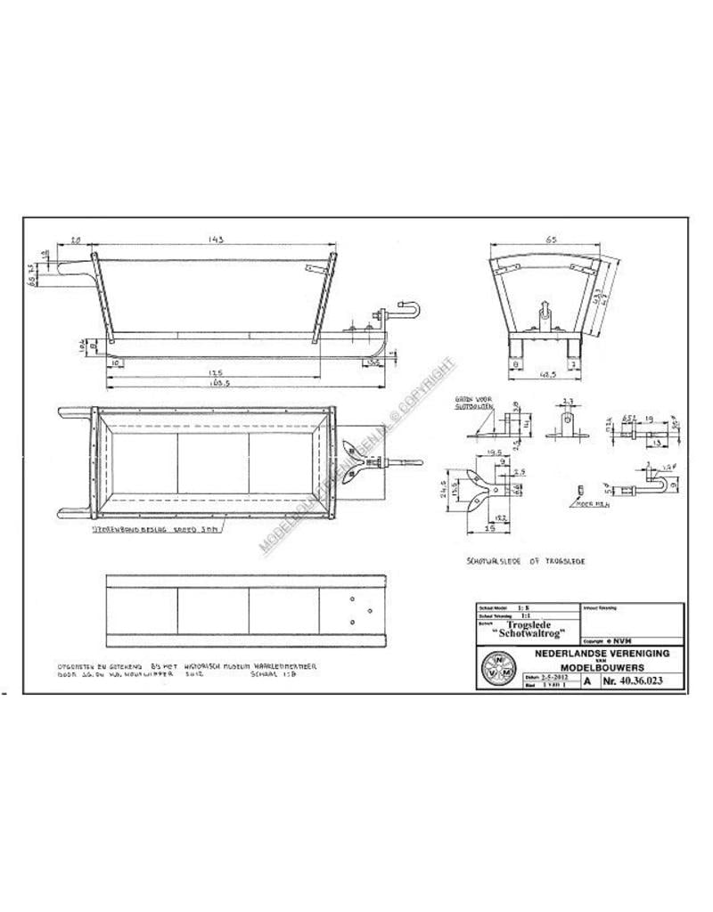 MBT 40.36.023 trough sled Haarlemmermeer