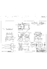 MBT Bokkenwagen van H.K.H. Prinsews Wilhelmina - Bouwtekening Schaal 1 : 8 (40.37.012)