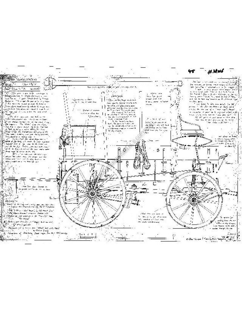 MBT Amerikaanse keukenwagen - Bouwtekening Schaal 1 : 8 (40.38.016)