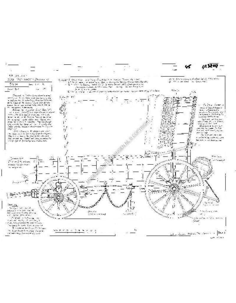 NVM 40.38.017 südafrikanischen Farmer Pull wagon