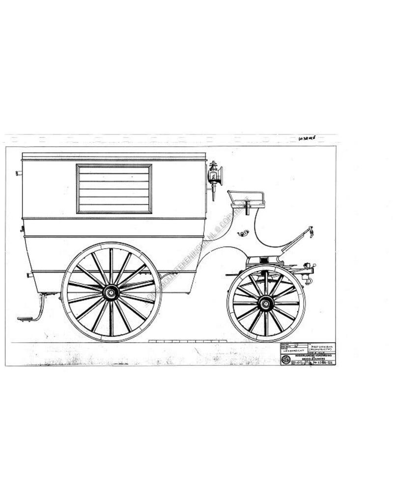 MBT Postomnibus (reconstructie) - Bouwtekening Schaal 1 : 6 (40.38.026)