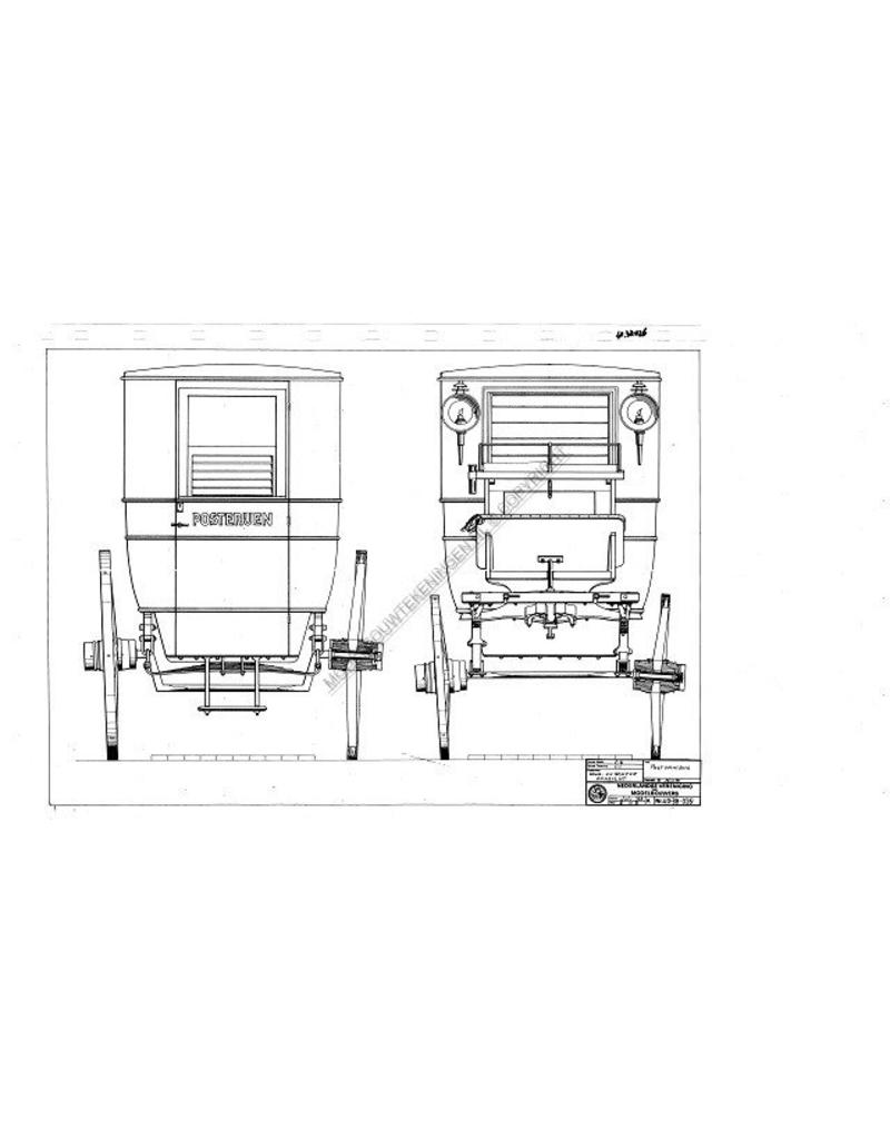 MBT Postomnibus (reconstructie) - Bouwtekening Schaal 1 : 6 (40.38.026)