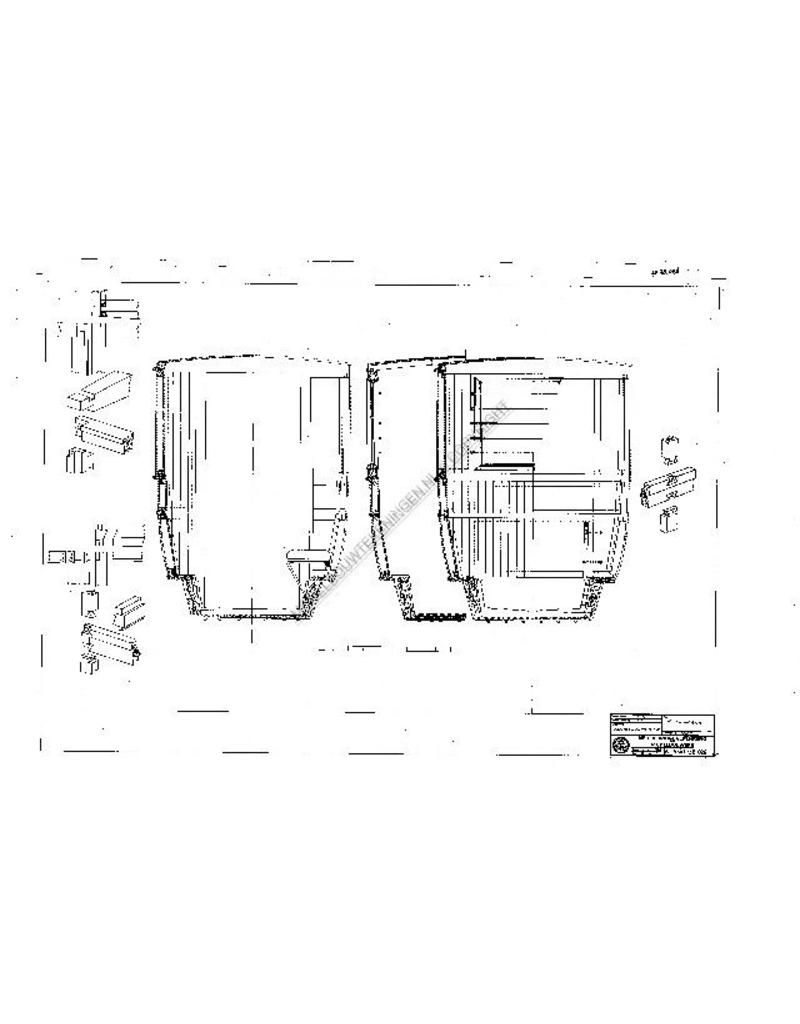 MBT Postomnibus (reconstructie) - Bouwtekening Schaal 1 : 6 (40.38.026)
