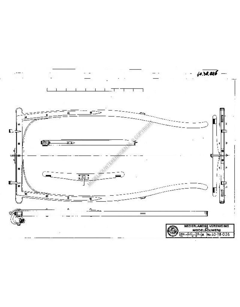 MBT Postomnibus (reconstructie) - Bouwtekening Schaal 1 : 6 (40.38.026)