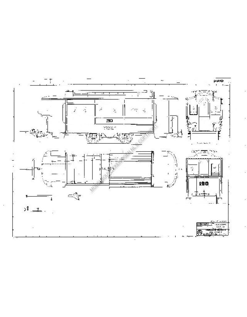 MBT Paardentram - Bouwtekening Schaal 1 : 5 (40.38.027)