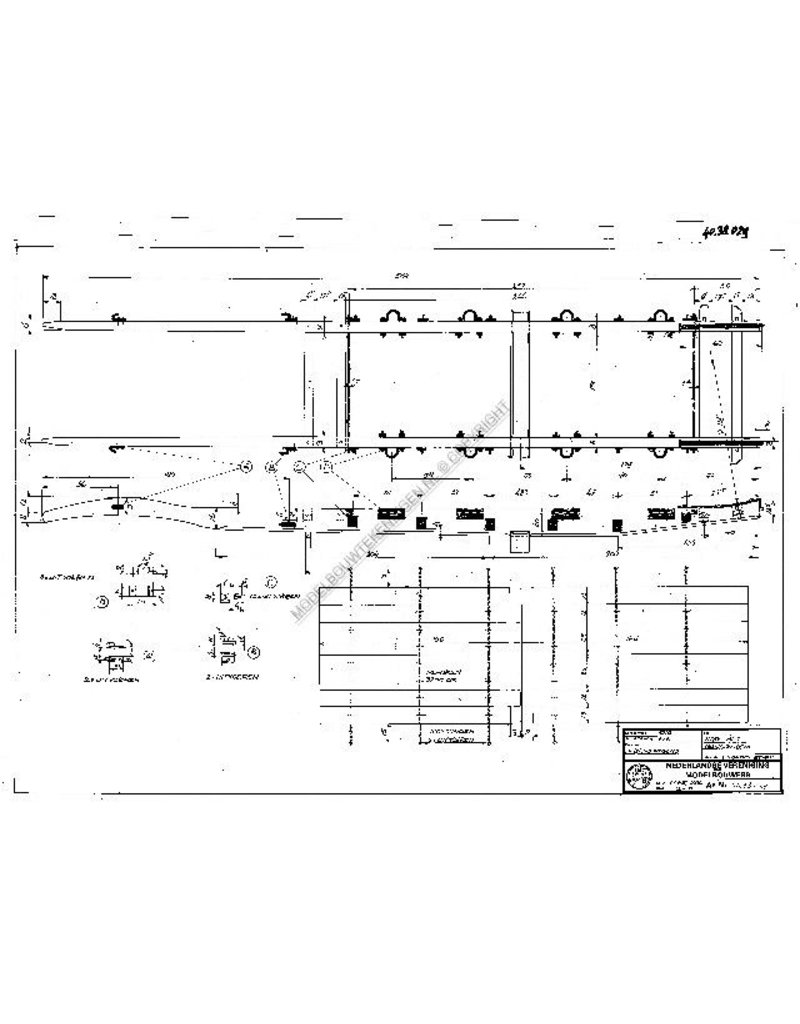 NVM 40.38.028 kleinem Gemüse wagon