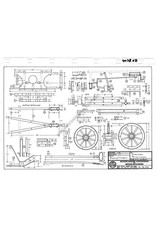 MBT Russische perronwagen - Bouwtekening Schaal 1 : 8 (40.38.033)