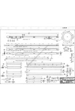MBT Groentenwagen uit Blaricum - Bouwtekening Schaal 1 : 8 (40.38.035)
