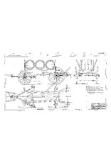 MBT Wijnwagen uit Krov - Bouwtekening Schaal 1 : 8 (40.38.042)