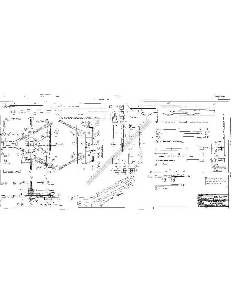 MBT Wijnwagen uit Krov - Bouwtekening Schaal 1 : 8 (40.38.042)