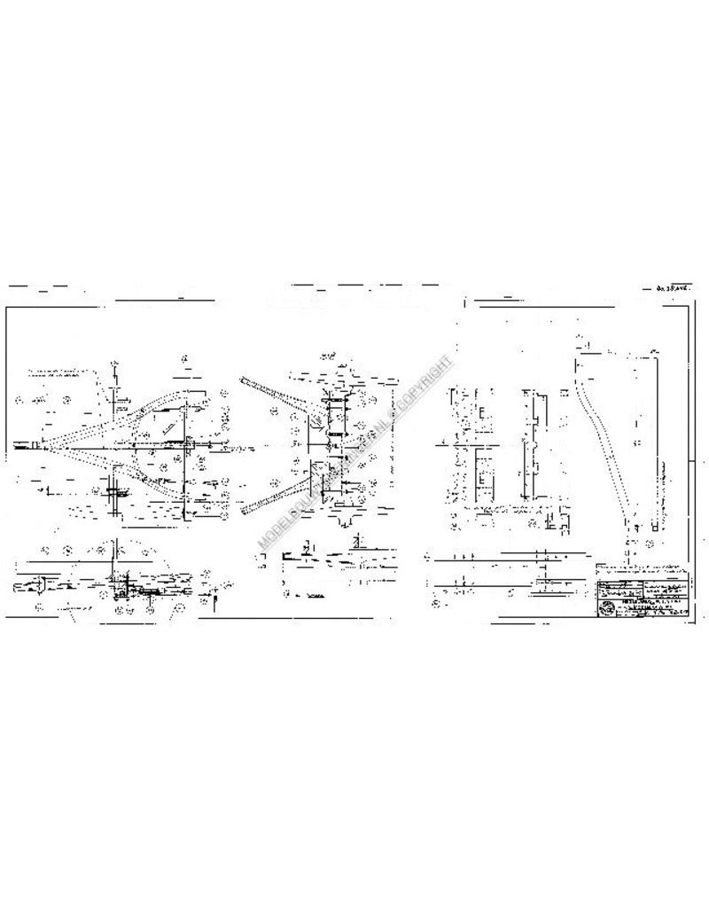 MBT Wijnwagen uit Krov - Bouwtekening Schaal 1 : 8 (40.38.042)