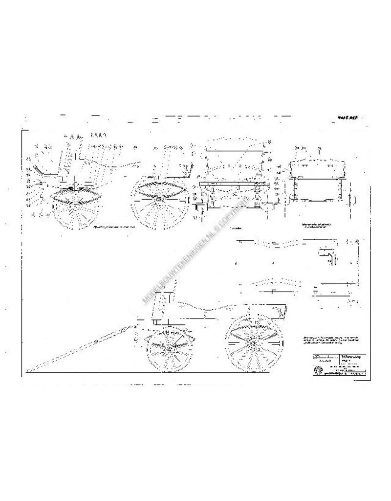 MBT Kaasbrik - Bouwtekening Schaal 1 : 8 (40.38.057)