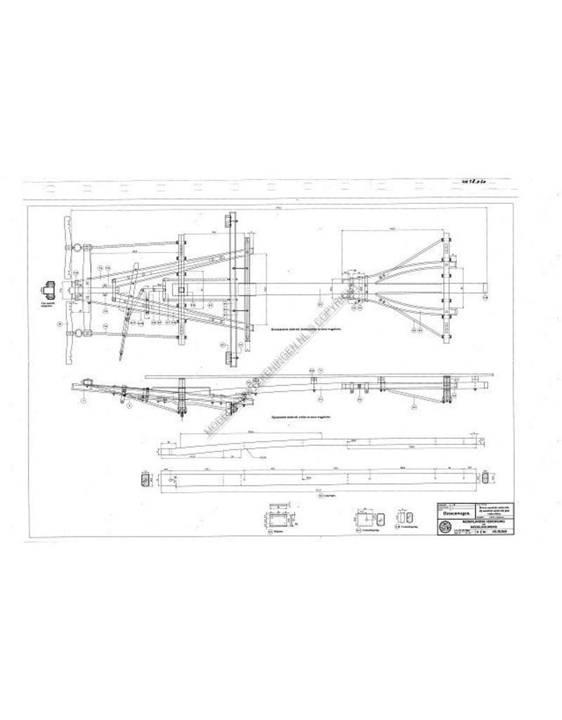 MBT Hessenwagen - Bouwtekening Schaal 1 : 8 (40.38.060)