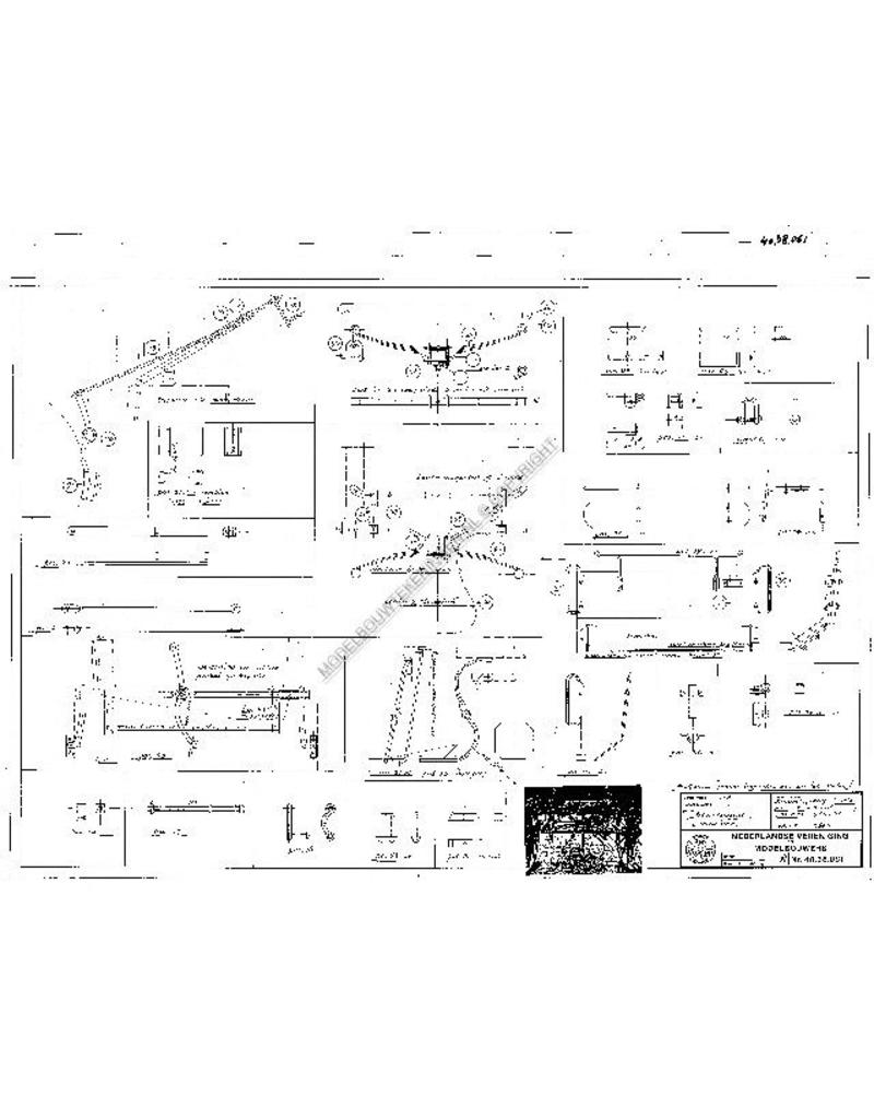MBT Kleinvee wagen - Bouwtekening Schaal 1 : 8 (40.38.061)