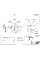 MBT Milchhandwagen Zierkanne - Bauzeichnung Maßstab 1 : 8 (40.39.015)