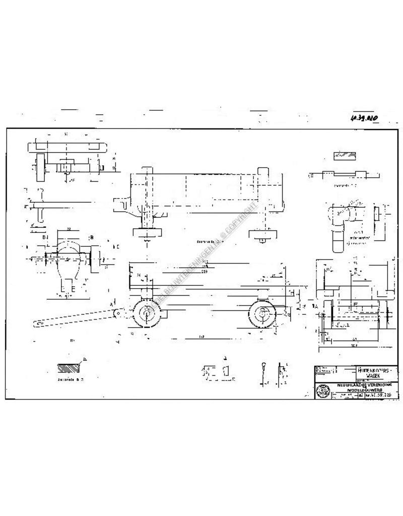 MBT Schilderskar - Bouwtekening Schaal 1 : 8 (40.39.021)
