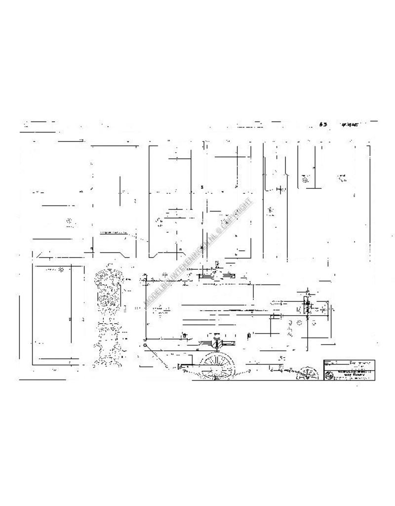 MBT Gavioli draaiorgel Jupiter - Bouwtekening Schaal 1 : 8 (40.39.025)