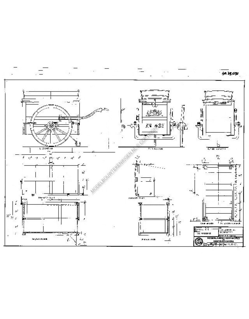 MBT 40.39.031 Posthandkarren