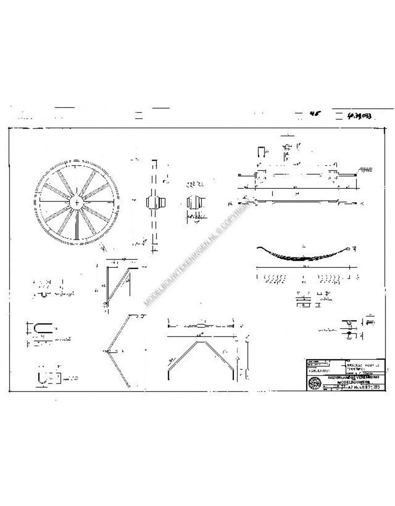 NVM 40.39.033 Tischlerhandkarren